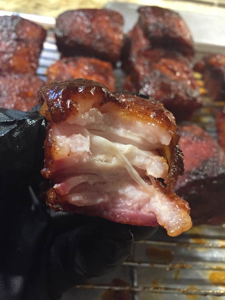 Texas-Style Smoked Pork Belly - Chiles and Smoke